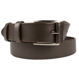 Кожаный ремень Lanzino brown (арт. 9035-02)